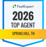 Fast Expert 2026 Top Agent Badge, Spring Hill Tennessee